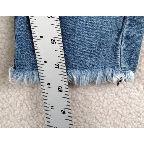 STS BLUE Taylor Tomboy Distressed Blue Denim Jeans Womens Size 24 - Picture 12 of 16